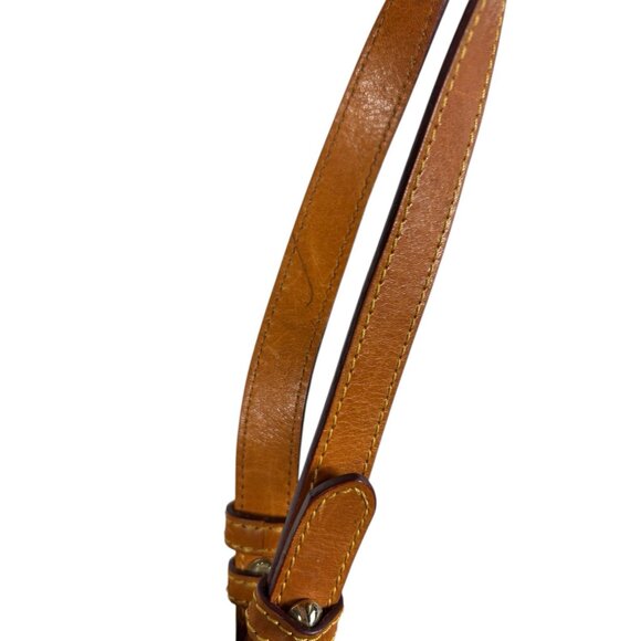 Dooney & Bourke Black Florentine Leather Convertible Shopper Tote Handbag Purse - Picture 8 of 14